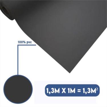 Imagem de Piso Laminado Liso 2mm - 6M² (rolo 1,30mts X 4,00mt) - Kapazi, 1,3m x 