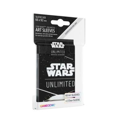 Imagem de Gamegenic: Star Wars Unlimited Art Sleeves Card Back Black - Galápagos