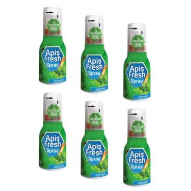 Imagem de Kit 6 Spray Mel Própolis Menta 35ml Apis Fresh - Arte Nativa