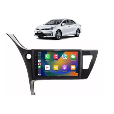 Imagem de Kit Multimídia Corolla GLI 2018 / 2020 Android 9 Pol 2/32Gb Carplay Gps WiFi Rádio Bt - Vision 8990CP