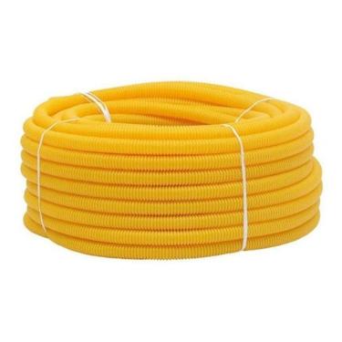 Imagem de Conduite Corrugado De 5/8 Amarelo 50 Metros - Mangueira