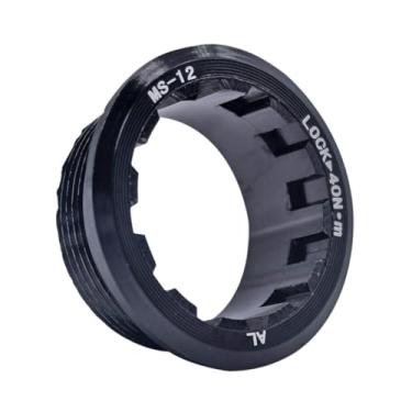 Imagem de Dynwave Capa para volante de bicicleta, acessório de travamento, peça de reparo, ferramenta de substituição, capa de cassete, anel de trava para m8100 m7100, Preto