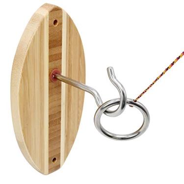 Imagem de CYX Jogo De Lançamento De Gancho E Anel Para Adultos, Conjunto De Jogo De Utilização Não Autorizada De Lançamento De Anel, Jogo De Lavadora, Jogos De Quintal Para Jogos De Festa Divertidos Em Família