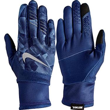 Imagem de Luvas Nike femininas estampadas Therma-FIT Elite 2.0 (azul binário/céu de dezembro, P)