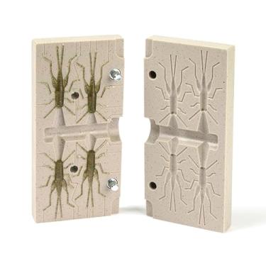 Imagem de Moldes de Injeção de Molde de Plástico Macio Premium Iscas de Pesca Bandito Bug 10 cm