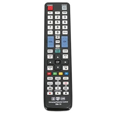 Imagem de Novo controle remoto universal SM-19 serve para Samsung LCD LED HDTV Learn 3D TV Series