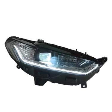 Imagem de Farol de estilo de carro compatível com Ford Fusion/Mondeo 2013-2016 LED Head Lamp H7 D2H Hid Dynamic Signal Bi Xenon LED Beam Acessórios(Headlight Xenon)