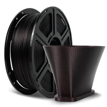 Imagem de FLASHFORGE Filamento PLA de fibra de carbono 1,75 mm Marsala, filamento de impressora 3D reforçado 1 kg, filamento PLA-CF leve e de alta resistência, forte e fácil de imprimir