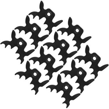 Imagem de Ponte de Piscina, Ponte de Bilhar, Cabeça de Ponte de Taco de Bilhar, 10 Peças, Deslizamento de Plástico Em Cabeça de Ponte de Alce, Design de Formato de Chifres para Suprimentos