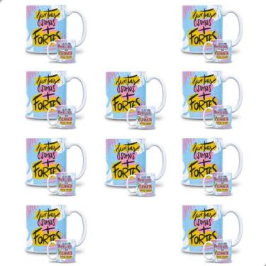 Imagem de Jogo de Xicara Caneca de porcelana dia das mães mulheres para revenda 