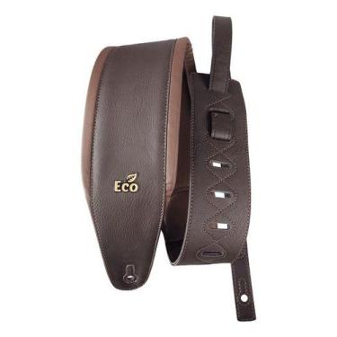 Imagem de Correia Basso Fb Eco 04 Marrom Baixo Guitarra Violão, Marrom-escuro