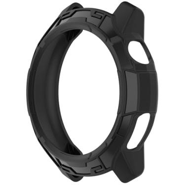 Imagem de Disscool Capa compatível com COROS PACE Pro Smartwatch Soft Anti Drop TPU capa protetora capa acessórios para relógio inteligente (preto)
