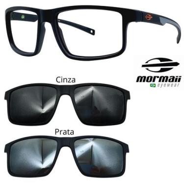 Imagem de Oculos Mormaii 6127 Swap 5 APJ com 2 Clipons - Escolha a Cor, Cinza, P