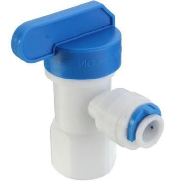 Imagem de Torneira Cotovelo para Mangueira de 1/4" Rosca Fêmea 1/4" - Tanque Osm