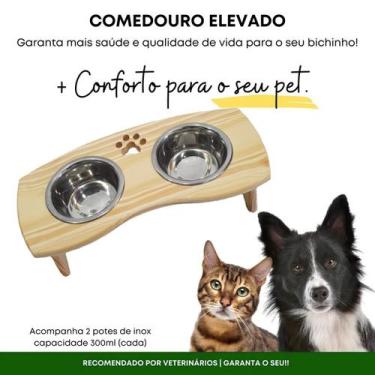 Imagem de Comedouro e Bebedouro para CACHORRO 600ml - ECO.START
