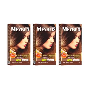 Imagem de Alisante Meyber 80G Mel - Kit Com 3Un