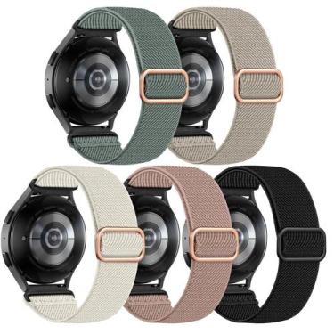 Imagem de Bandas elásticas Samsung Galaxy Watch 7/6/5/4 compatíveis com Lerobo