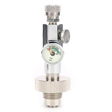 Imagem de A inflação do cilindro de mergulho de válvula de enchimento de gás de alta pressão usa garrafa grande em garrafa pequena material de latão de aço inoxidável 8mm conexão rápida