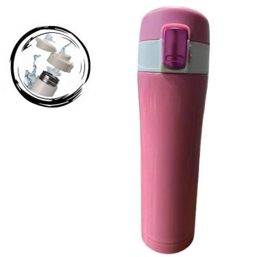 Imagem de Garrafa Termica em Aço Inox Squeeze Academia 500ml