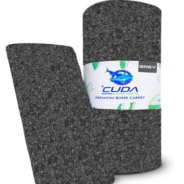 Imagem de Cuda Boat Trailer Beliche Tapete 45 cm de largura x 7,6 m Novo Premium 850.5 g Roll- Cuda Beliche Carvão Peças Acessórios Cinza Cinza Carvão Lift Runners Capas Impermeáveis