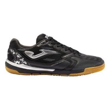 Imagem de Tênis Chuteira De Futsal Joma Liga 5 Com Amortecimento, Preto, 40 BR