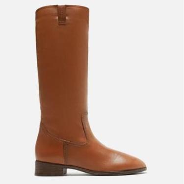 Imagem de Bota Arezzo Couro Cano Longo Montaria Feminina-Feminino