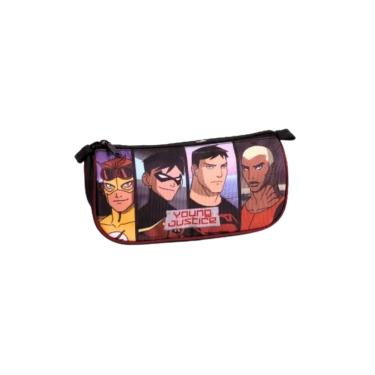 Imagem de Estojo Escolar Penal Simples Liga Da Justiça Jovem 50777