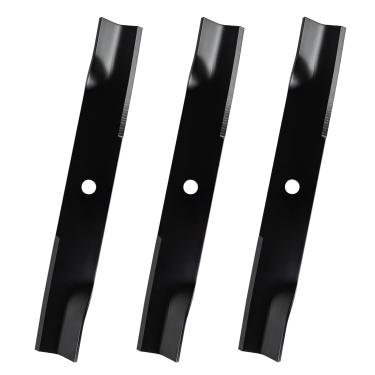 Imagem de UPOW 01010168 Lâminas de cortador compatíveis com Cub Cad et 127.0 cm Deck M50-KHS Z-Force 50, lâminas de cobertura para GT1500 LT1000 SLT1500, substitui MTD 01010168-0637 01010168-X 92-01168-X 92