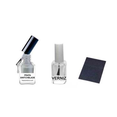 Imagem de Tinta De Retoque Tira Risco Carro GM - Prata Switchblade - Jhow Adesiv