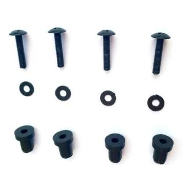 Imagem de Parafusos Philips Plástico Com 4 Buchas Fixar Bolha Xmax 250 - MGA