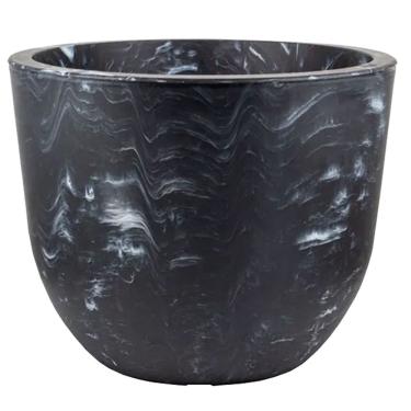 Imagem de Vaso Concept Redondo N0 (2,5L) Cor Preto Nero JAPI