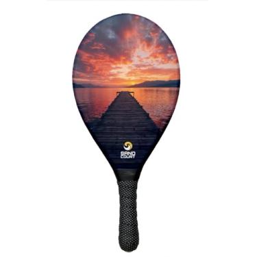 Imagem de Raquete de Frescobol Profissional Fibra Sand Court - Pier (326-336g)