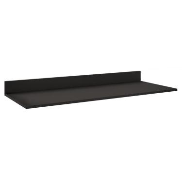 Imagem de Tampo Para Balcão De Cozinha 100cm Mdp Preto - Lumil