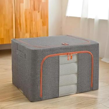 Imagem de Caixa Organizadora De Roupas Multiuso Dobrável Cores Variadas (verde)