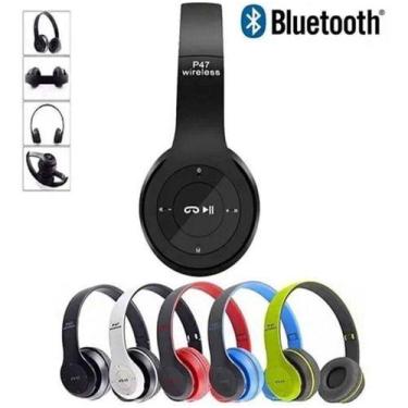 Imagem de Fone Blouteooth P47 Wireless 5.0 Headphone Micro Sd Sem Fios - LITION,