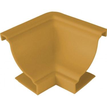 Imagem de Kit 10 Caixas Com 120 Unidades Canto Interno Polifort 8mm X 25mm Cerejeira