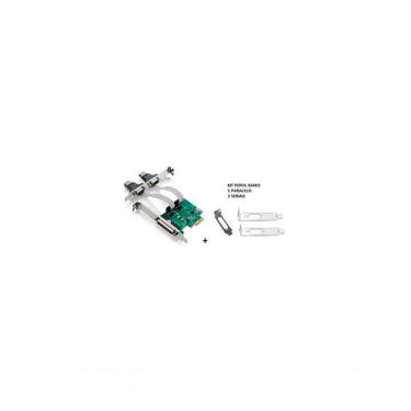 Imagem de Placa Pci-E Controladora 2 Serial + 1 Paralela