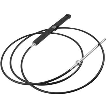 Imagem de SSC13417 Cabo de direção mecânica de pinhão e cremalheira de 17 pés compatível com unidades de leme SH5210P, SH5230P, SH91610P, SH91630P e kits de bisel SB39526P, SB39544P