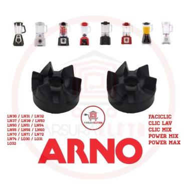 Imagem de Arraste do Copo 2 Peças Original Liquidificador Arno Power Max / Clic 