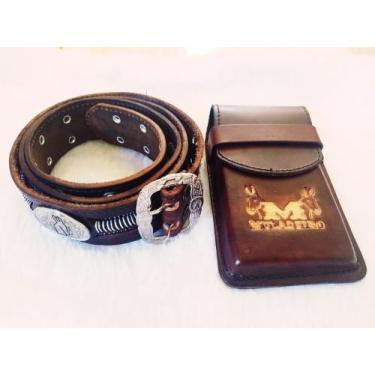 Imagem de Cinto Muladeiro Bainha Muladeiro Porta Celular Smartphone Kit Top - Se