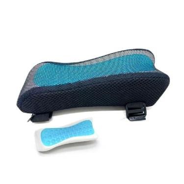 Imagem de Apoio Braço Cadeira Escritório Antebraço Almofada Gel (Uma Almofada)