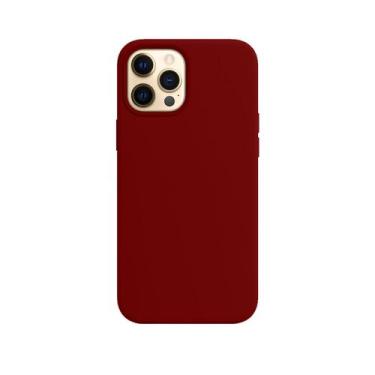 Imagem de Capa Capinha Silicone Compatível com iPhone 12 PRO MAX - GCM, Bordô