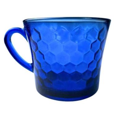 Imagem de Xícara de Vidro para Chá e Café 200ml Azul - Central Astral