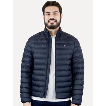Imagem de Jaqueta Tommy Hilfiger Core Packable Recycled Azul Marinho, XXL/GGG