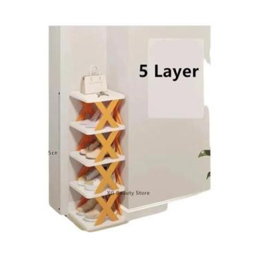 Imagem de Organizador De Armazenamento De Sapatos Desmontável De Múltiplas Camad