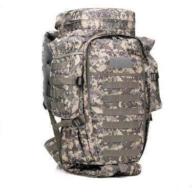 Imagem de Mochila Tática, Mochila Tática Militar De Grande Capacidade Para Homens, Bolsa De Assalto, Mochila Para Caderno De Montanhismo Para Caminhadas Bolsa De Sobrevivência, C