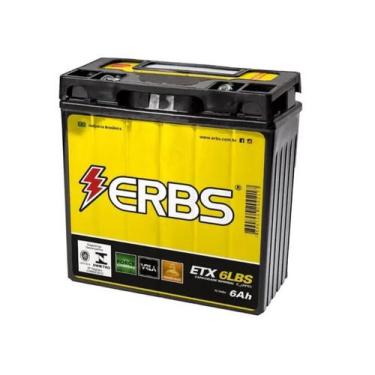 Imagem de Bateria Selada 12v 06ah Honda Fan 125 2009 até 2012 - ERBS