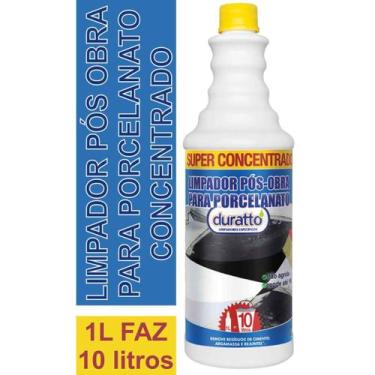 Imagem de LIMPADOR POS OBRA DURATTO PARA PISO DE PORCELANATO 1lt