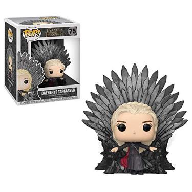 Imagem de Funko Pop Deluxe Game Of Thrones: Daenerys Sitting On Throne Nc Games Padrão