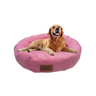 Imagem de Cama Pet Caminha Para Cachorro Médio Grande Nuvem Redonda Confortável 